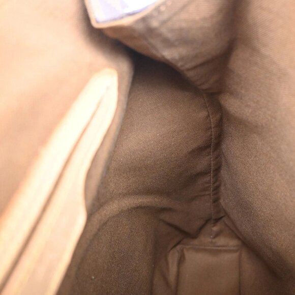 LOUIS VUITTON Logo Arlequin Backpack Bag Damier Ebene Brown N99038 23YH405 - Picture 15 of 15